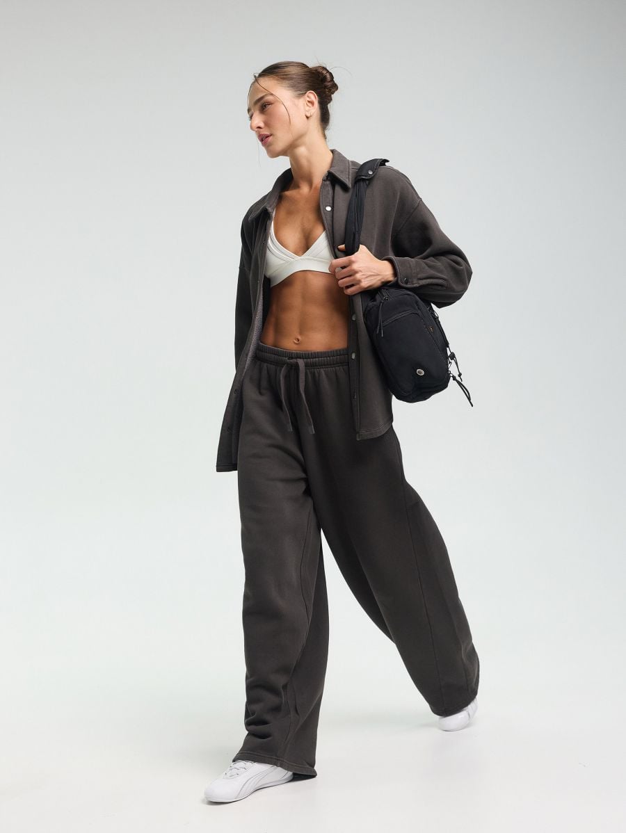 Oversized Sweatpants — Grey