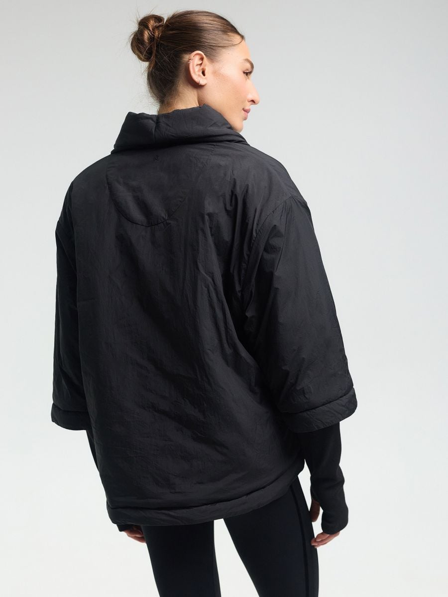 Kimono Wrap Jacket — Black