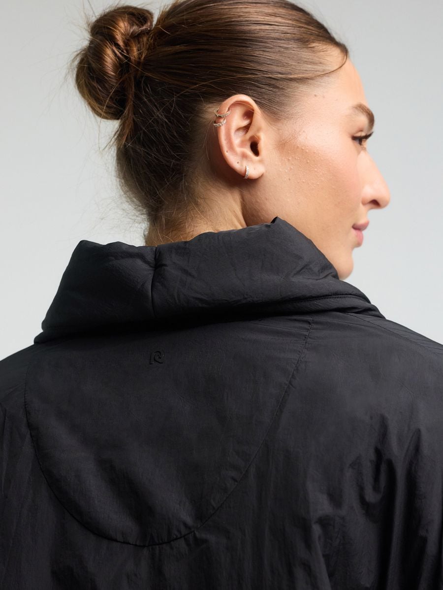Kimono Wrap Jacket — Black